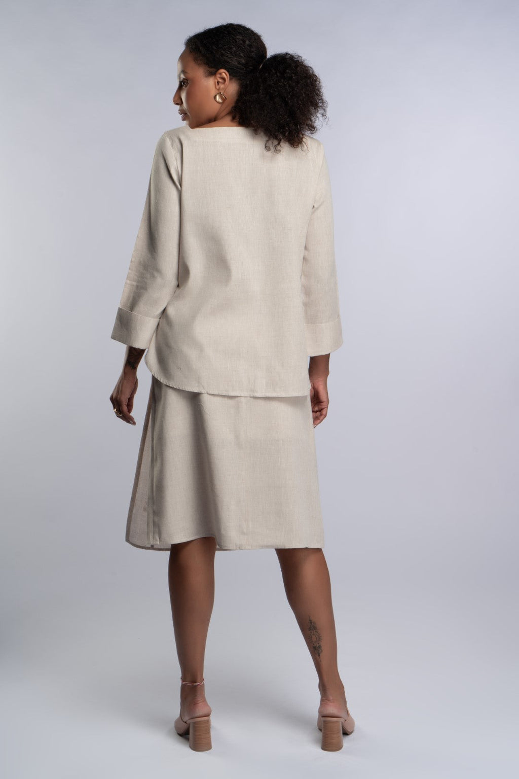 Flutter Skirt | Natural