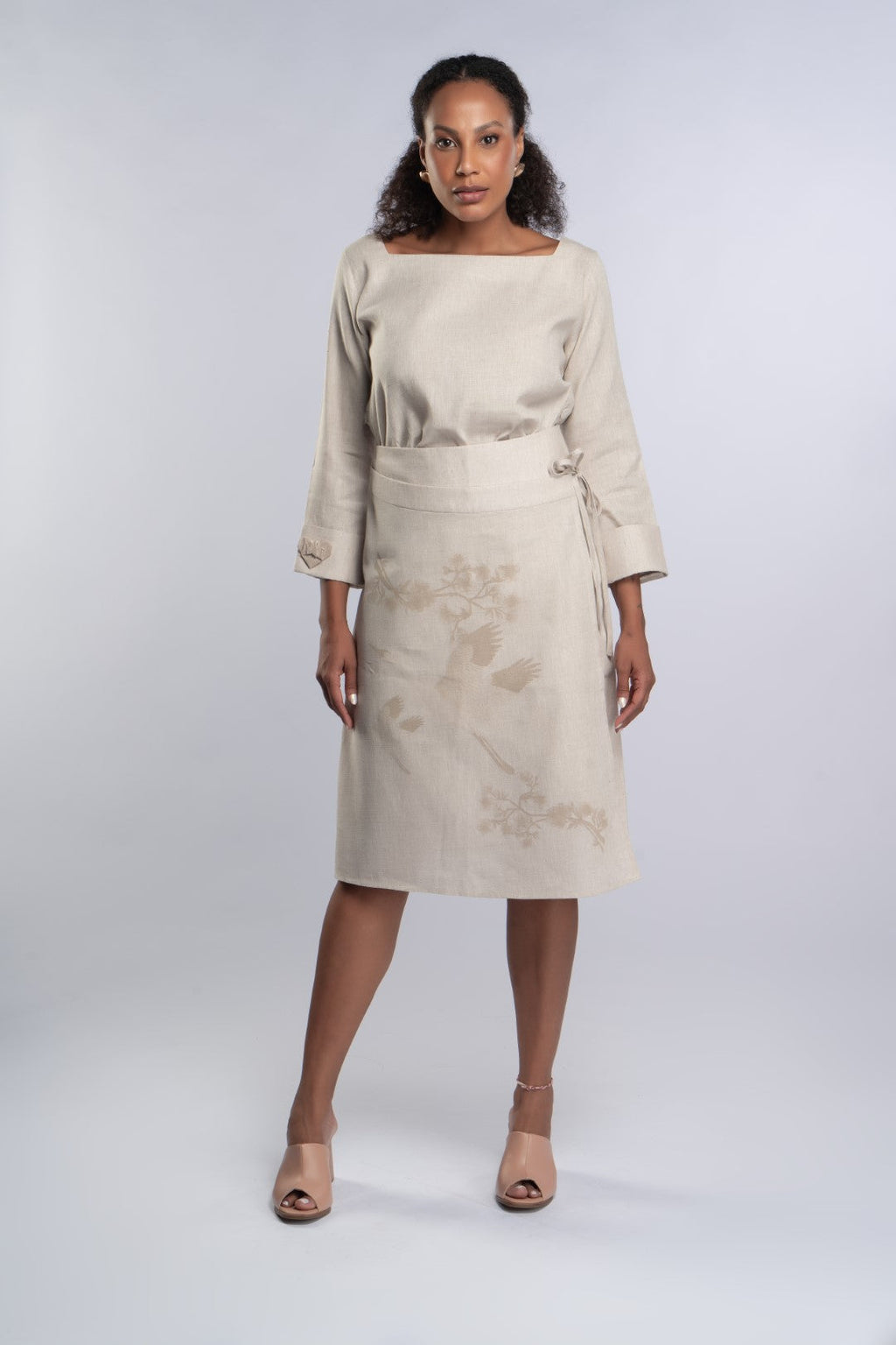 Flutter Skirt | Natural