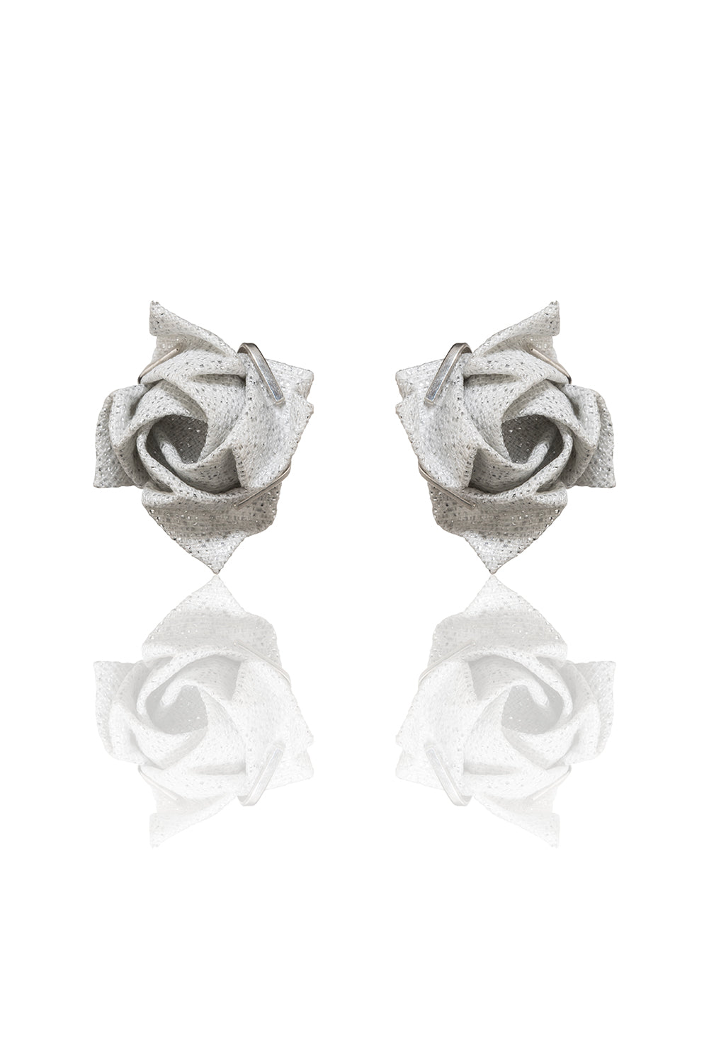 Silver Kawasaki Earrings