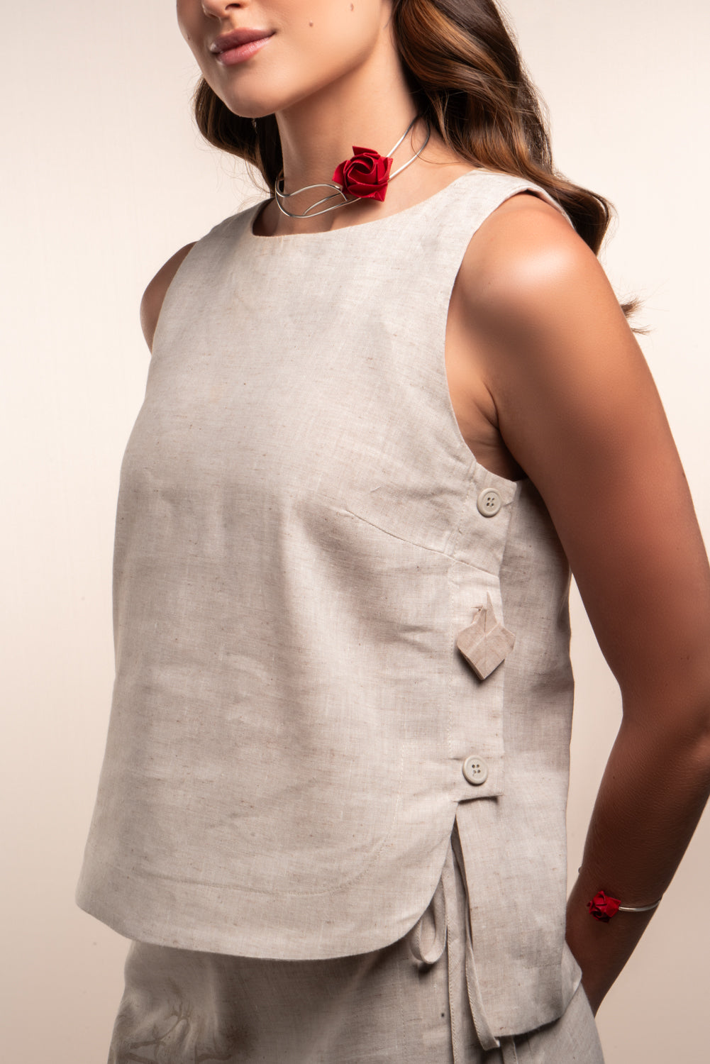 Luck Blouse|  Natural