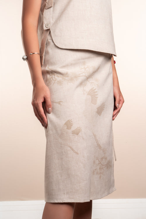 Flutter Skirt | Natural