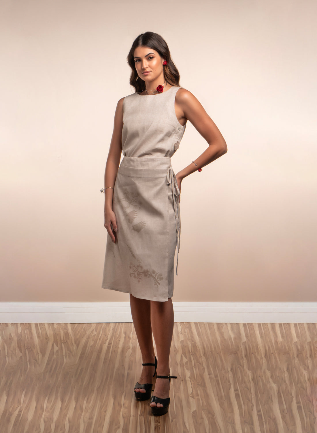 Flutter Skirt | Natural